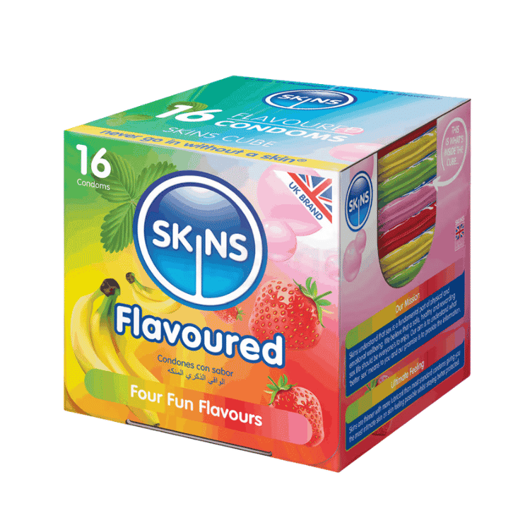 SKINS Flavoured Condoms 16's Pack